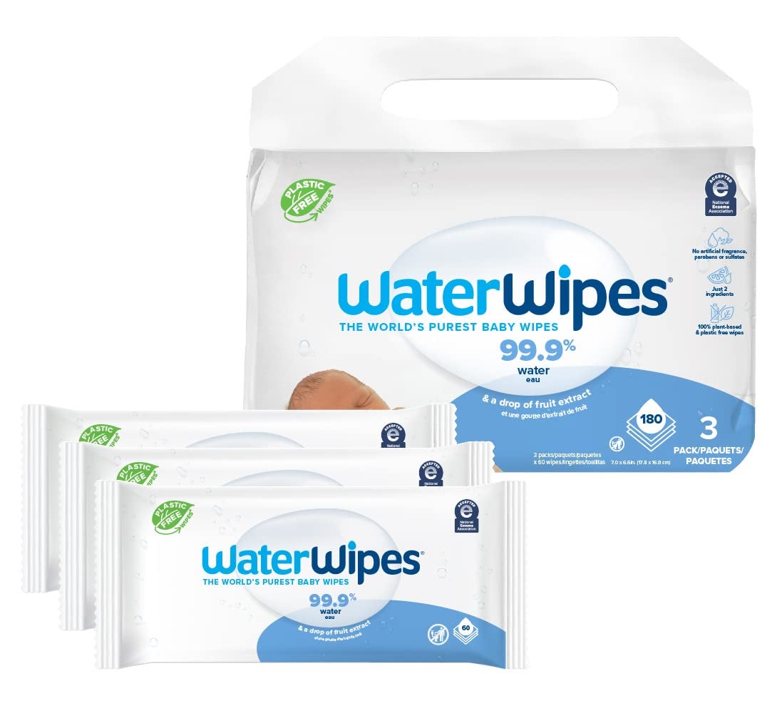 packages of waterwipes