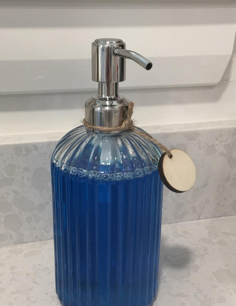 Soap Pump Dispenser and Sponge Holder Easy Upgraded Design 330ML - Shop For  Faves