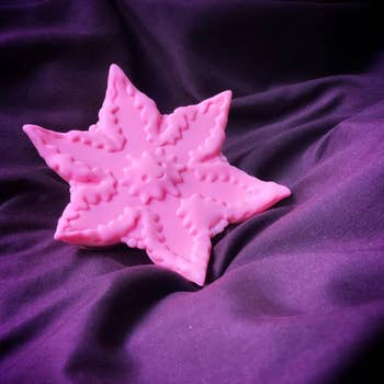 Pink star-shaped vibrator