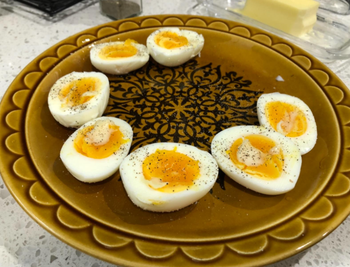 eggs made in the dash egg cooker