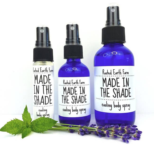 Three bottles of