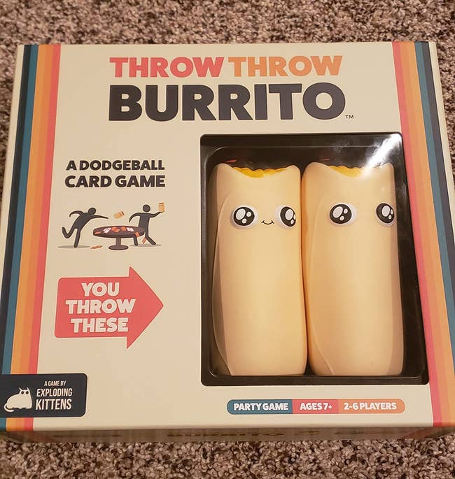 A reviewer's Throw Throw Burrito game