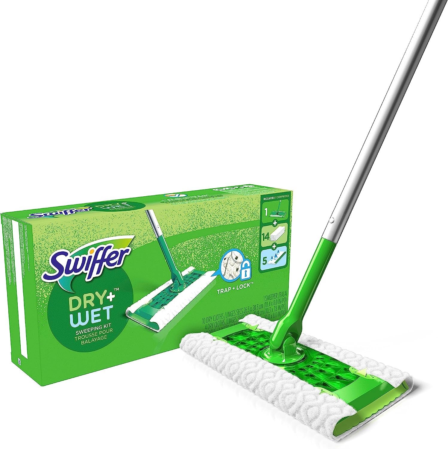 the Swiffer dry wet kit