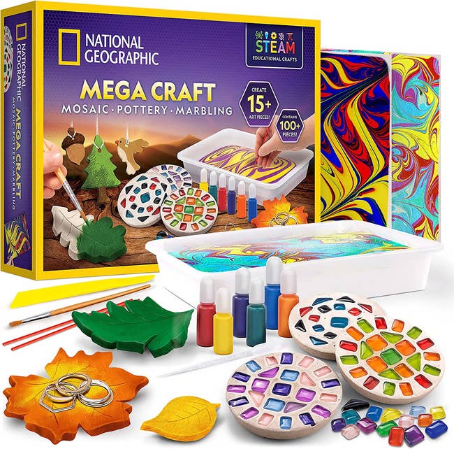 a national geographic arts and crafts kit