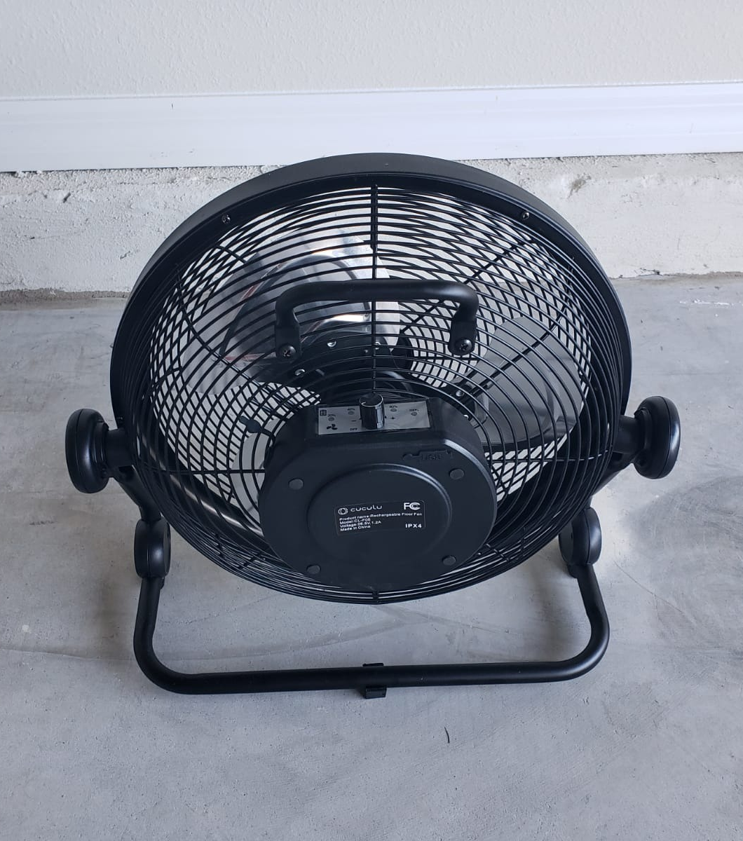 Cordless discount box fan