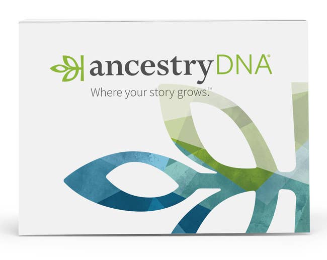 an AncestryDNA box 