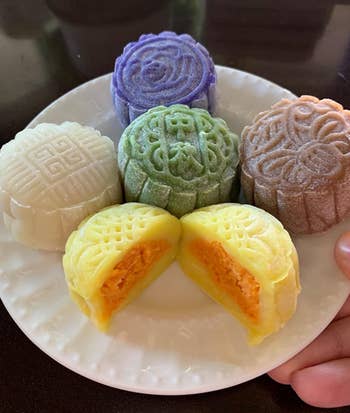 reviewer's colorful moon cakes