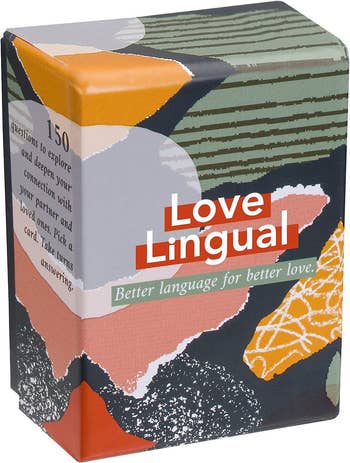 colorful game box that says Love Lingual on the front