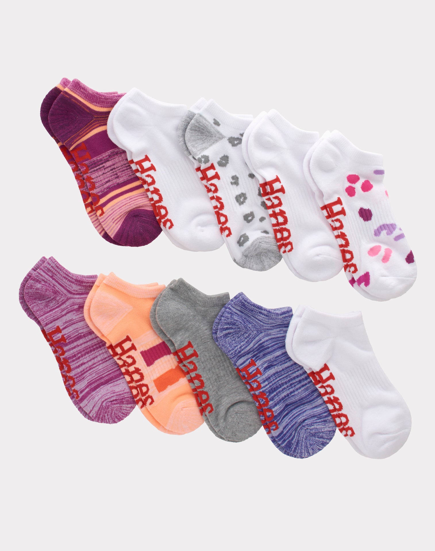 10 pairs of moisture-wicking socks