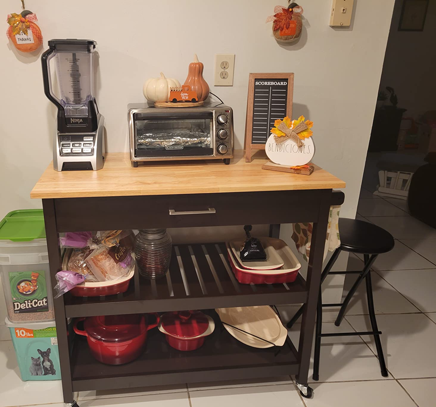 21 Best Microwave Carts To Clear Up Some Counter Space   FYPxbLU5A 