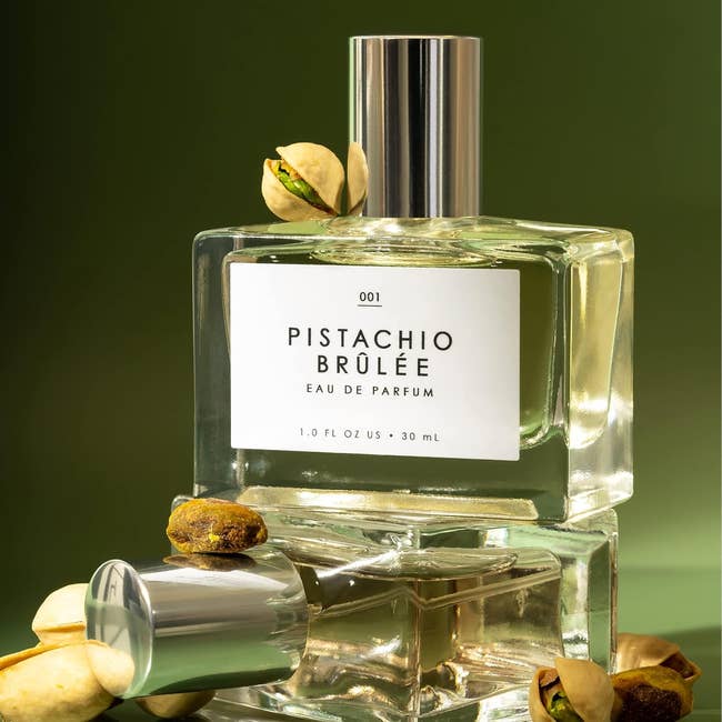 Perfume vessel  labeled 