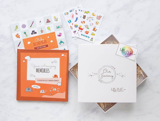 the baby book gift box set