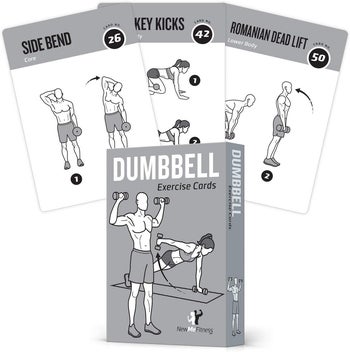 dumbbell workout cards