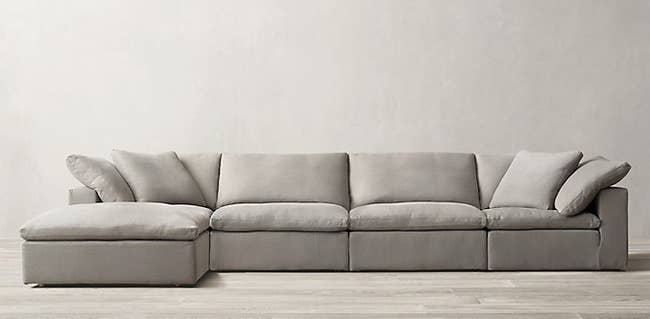 cushy modular couch