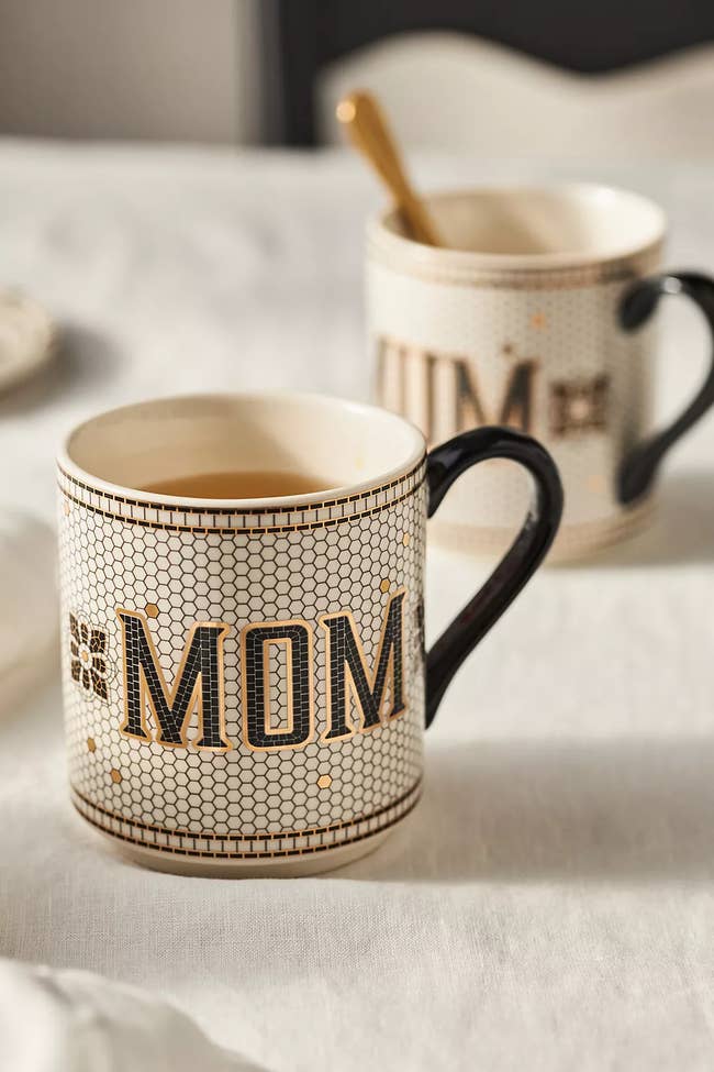 Two mugs with 