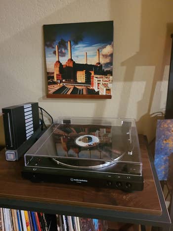 reviewer image of the record player