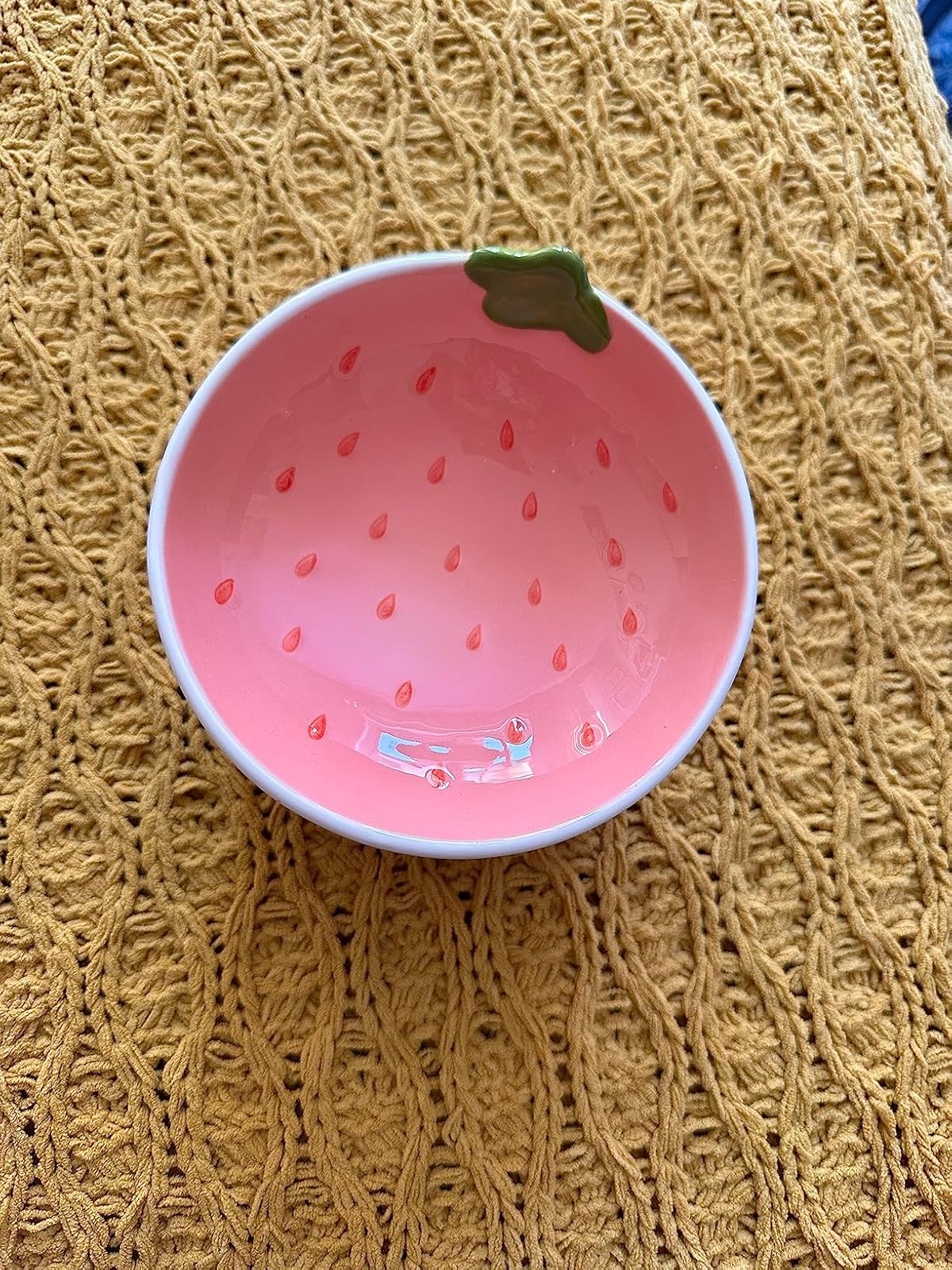 Strawberry-themed vessel  
