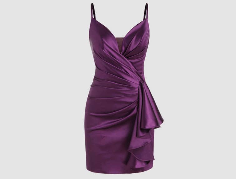 open lace back dress Primavera Couture 3831 Size 00, 6 Purple Short 2023 Homecoming Dress Fitted Sequin Cocktail Dress 6 / Purple