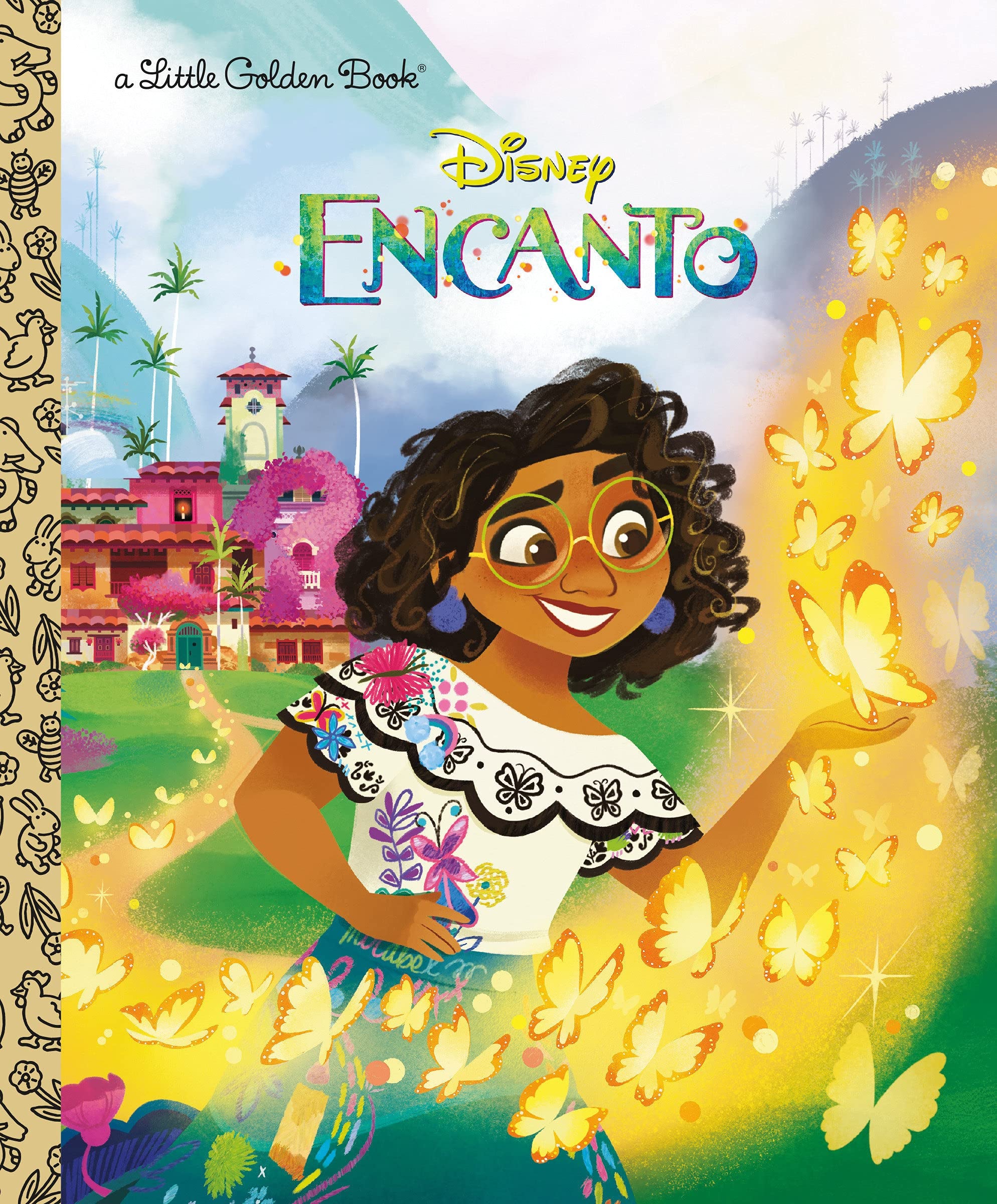 the cover of the disney encanto little golden book