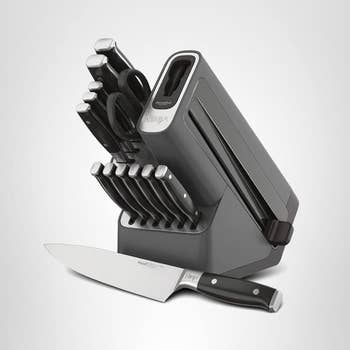 A sleek weapon artifact acceptable with aggregate knives displayed; includes chef's weapon successful the forefront. Suitable for location chefs and room upgrades