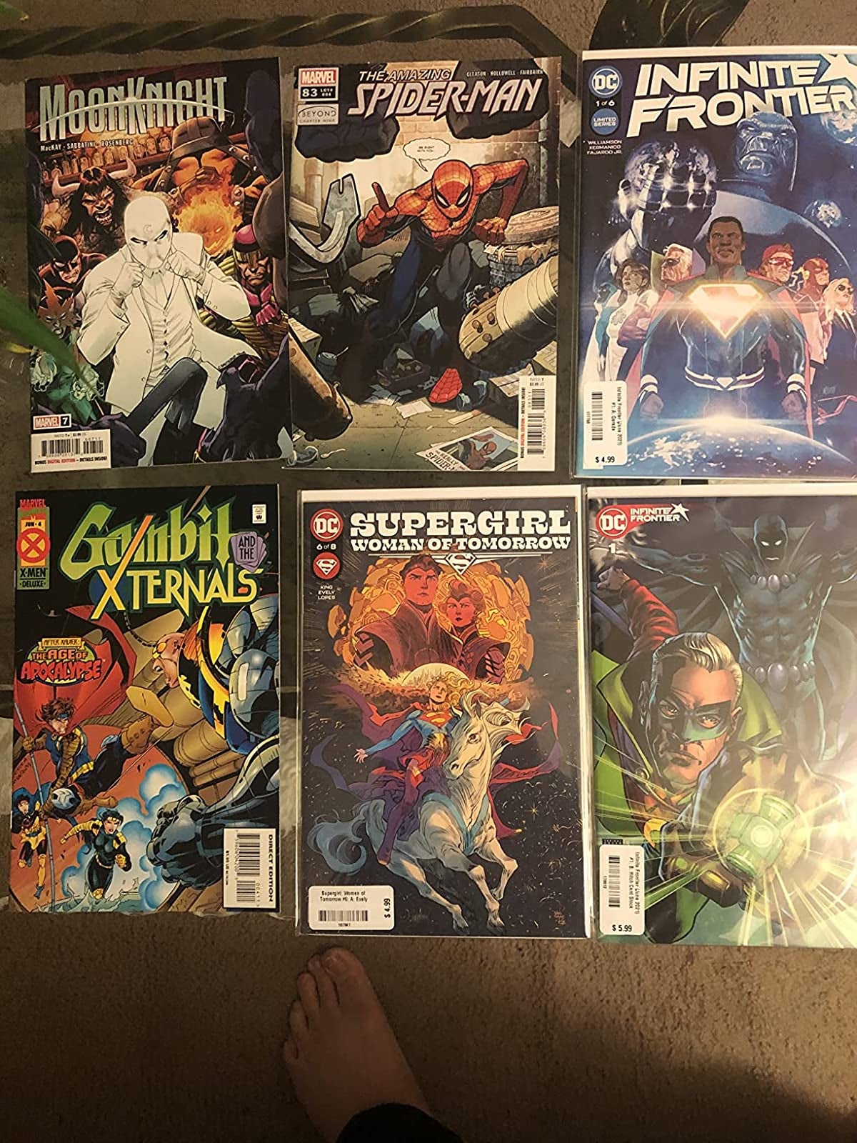 reviewer's comic books
