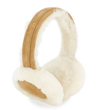 the earmuffs in the chestnut color