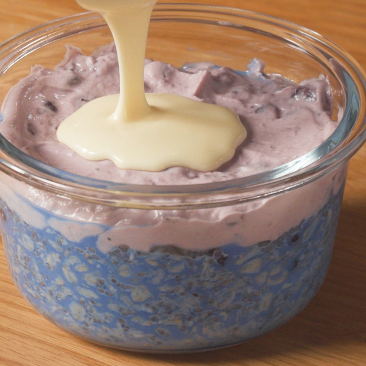 Overnight Blueberry Oats