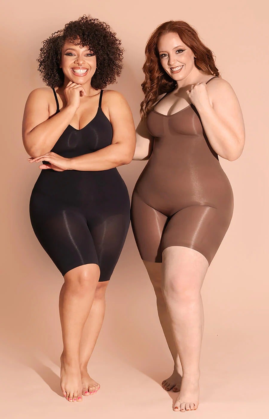 Fashion Bodysuit Shapewear Women Ribbed y Bodysuit Tummy Control