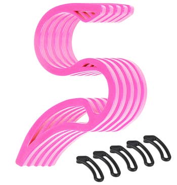 The hooks in pink