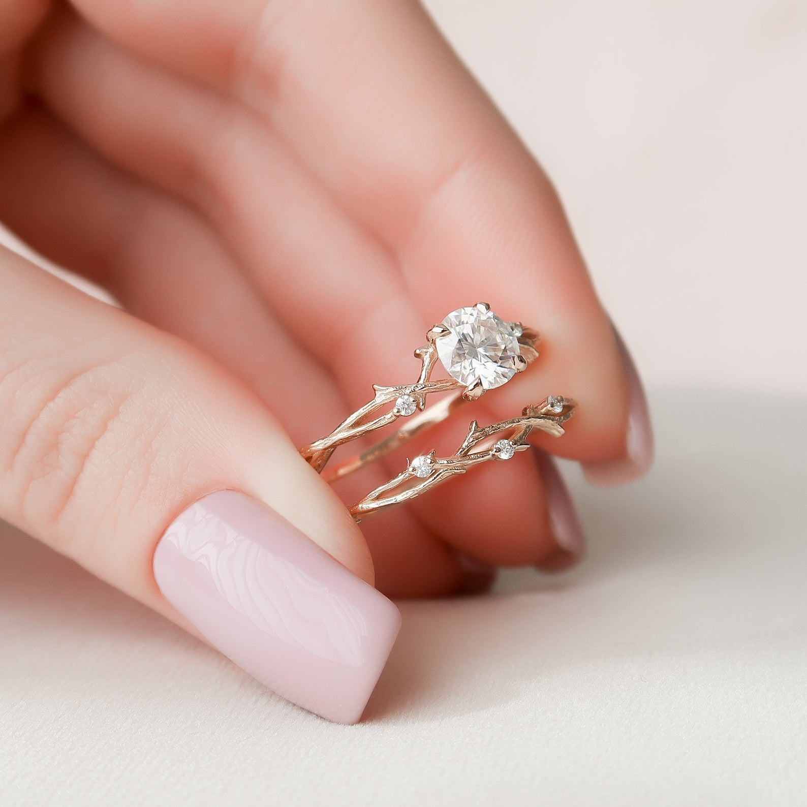 Diamond Engagement Ring, Minimalist Engagement Ring, Dainty Engagement Ring,  Small Diamond Ring, Delicate Diamond Ring - Etsy | White gold promise ring,  Small engagement rings, Minimalist engagement ring