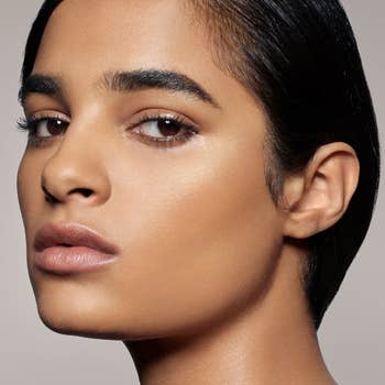 A model wearing the foundation
