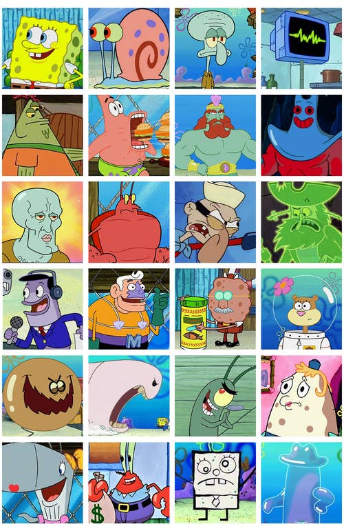 Spongebob Squarepants Character Quiz