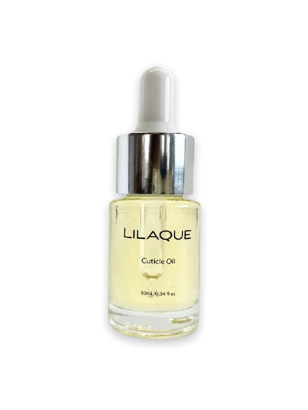 a bottle of lilaque cuticle oil