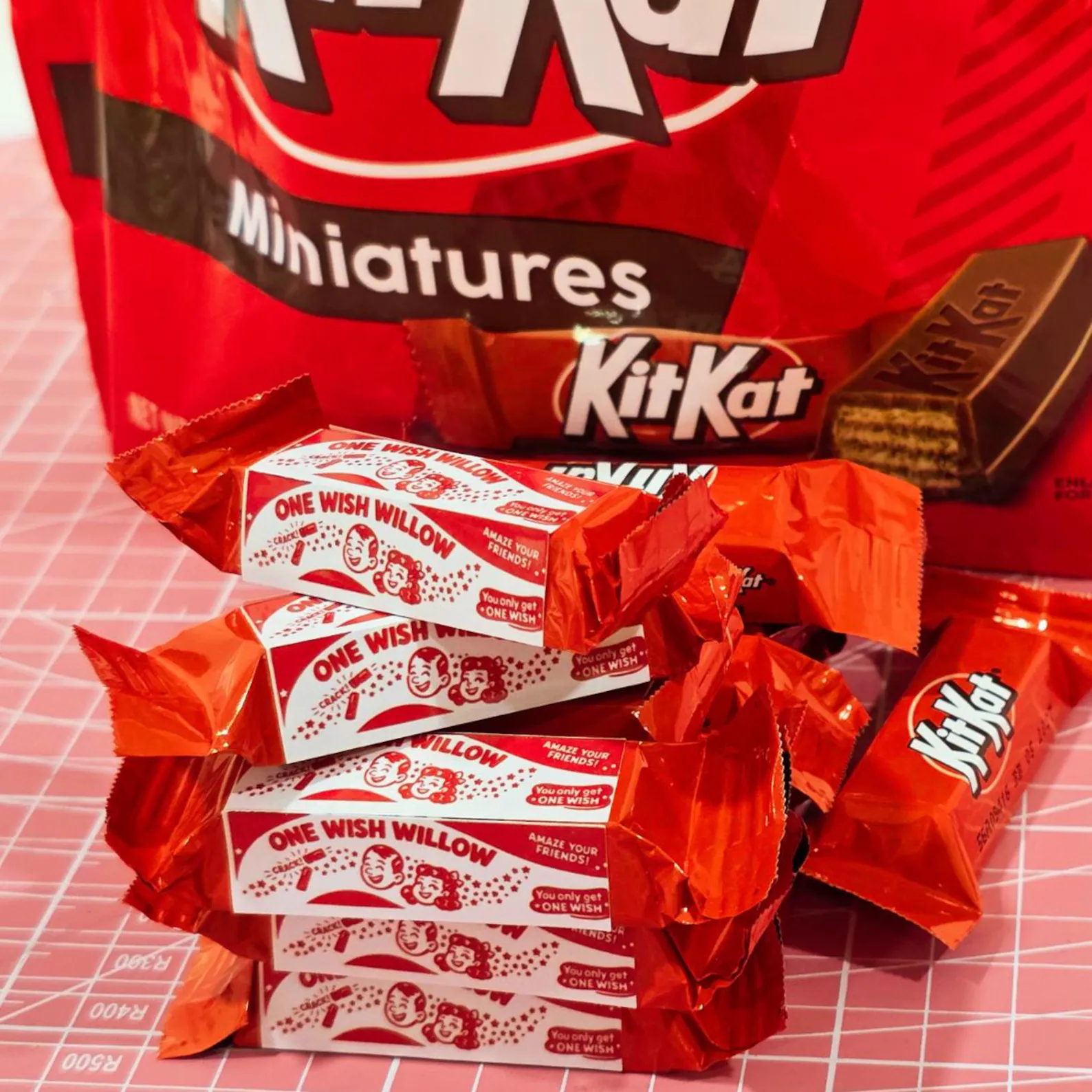 KitKat miniatures with 