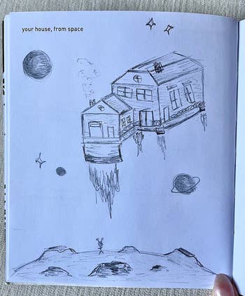 Sketch of a floating location titled