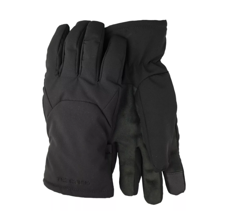 Men's black gloves