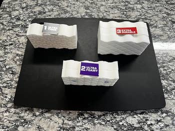 1 Ultra Thick, 2 Ultra Foamy, 3 Extra Durable