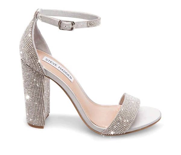 side view of the crystal heel