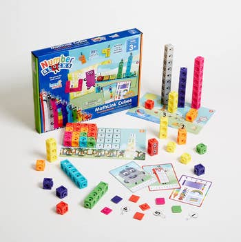 Numberblocks activity set and packaging