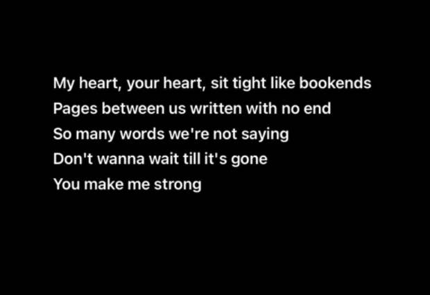 One Direction – Strong Lyrics