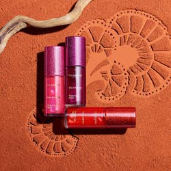the clarins water lip stain in three shades