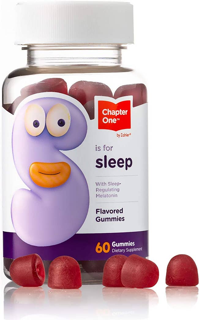 s is for sleep gummy packaging