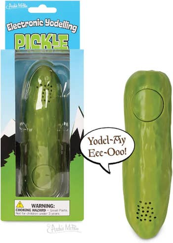 yodeling pickle in and out of the box