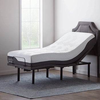 product image of mattress on adjustable bed