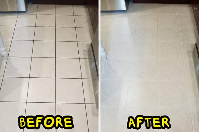  near  broadside  shows grout lines earlier  cleaning, close    broadside  shows cleaner, lighter grout lines aft  cleaning
