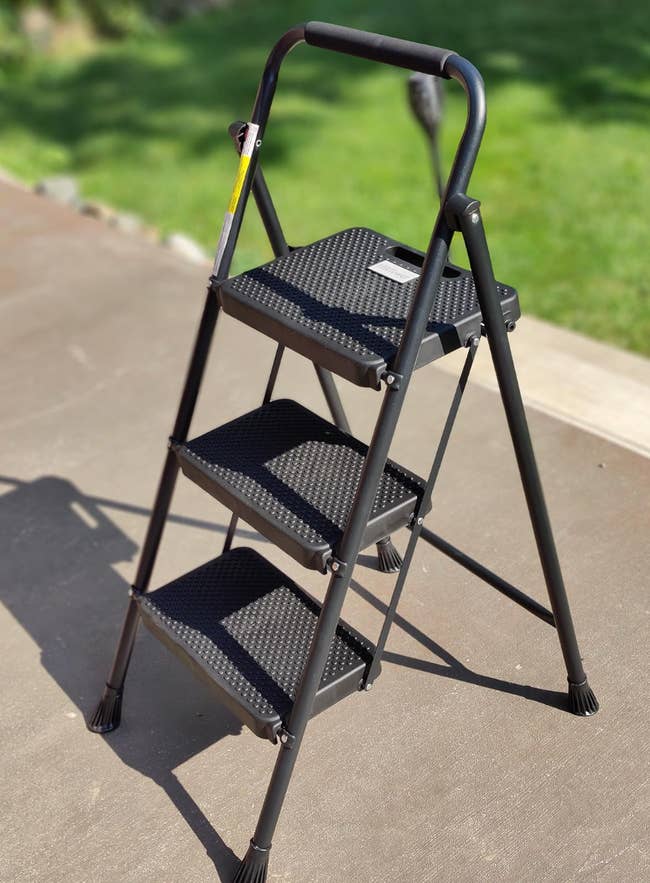 A reviewer's three step step stool