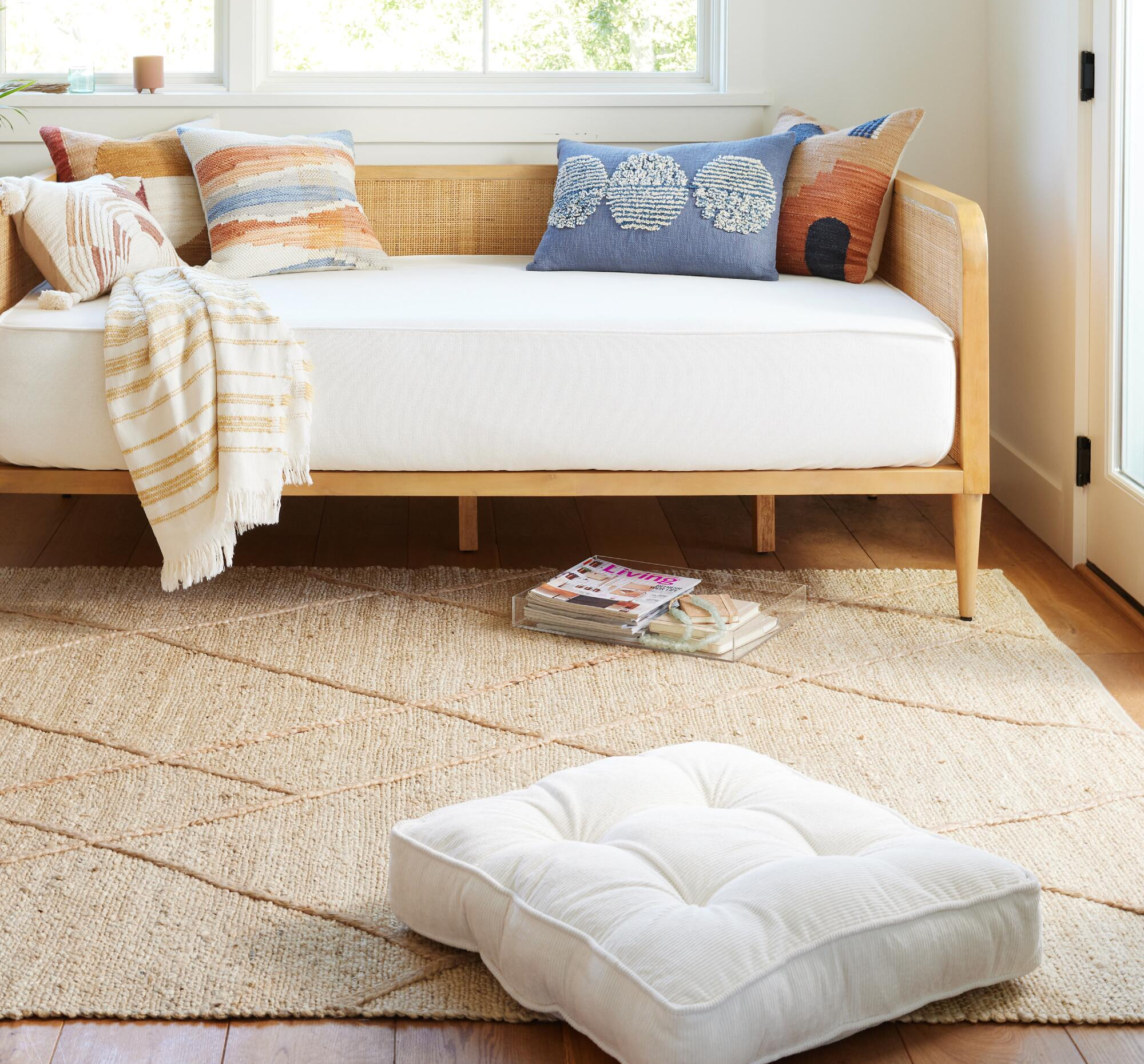 8 of the Most Comfortable Floor Pillows for Adults