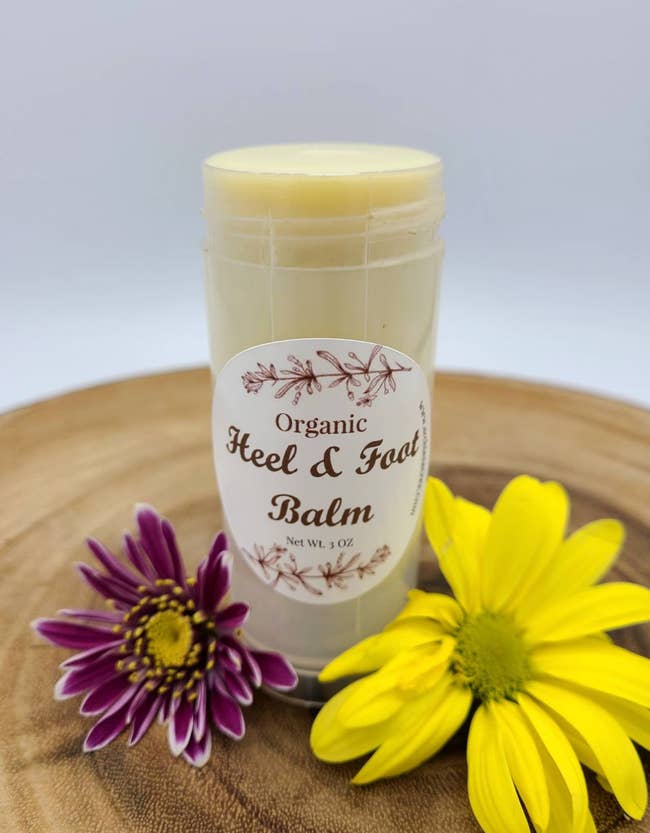a tube of heel and foot balm