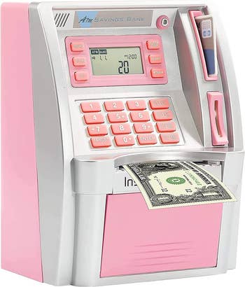the pink ATM machine