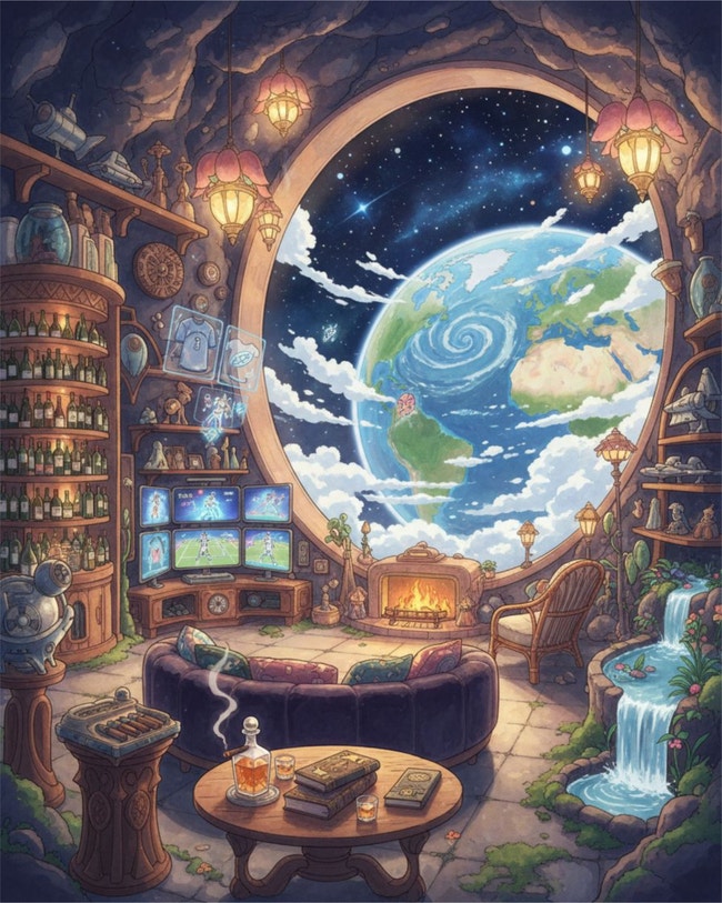 Make your secret hideout